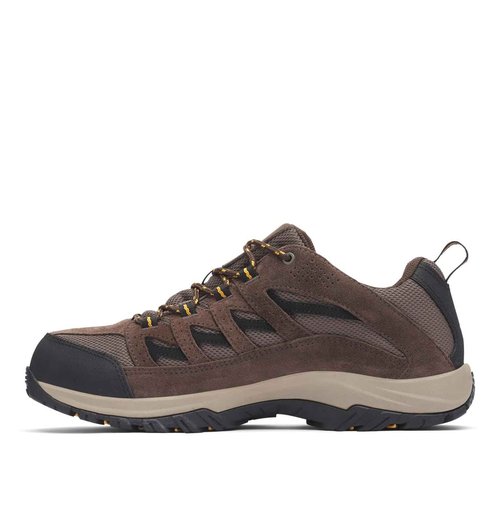 Columbia Mens Crestwood Waterproof, Mud/Squash, 7
