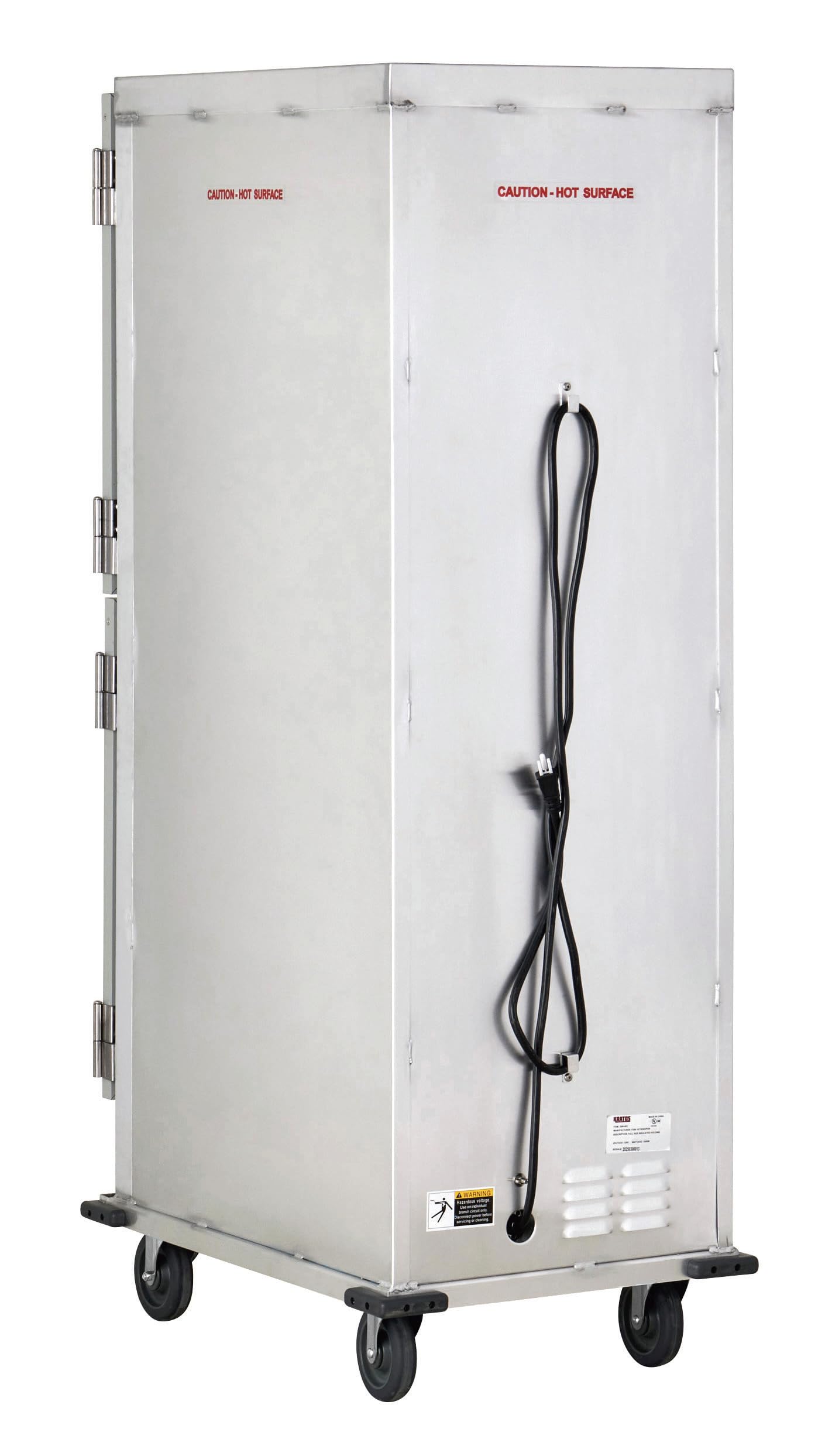 Kratos Full Size Commercial Insulated Holding and Proofing Cabinet with Clear Dutch Doors, Holds 36 Full Size Sheet Pans, 120V, 1440W (28W-603)