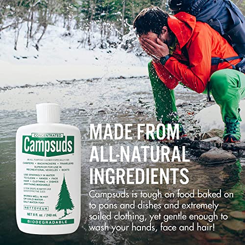 Sierra Dawn Outdoor Soap - Premium Biodegradable Camping & Backpacking Essential - All-Purpose Natural Soap for Dishes, Cl...