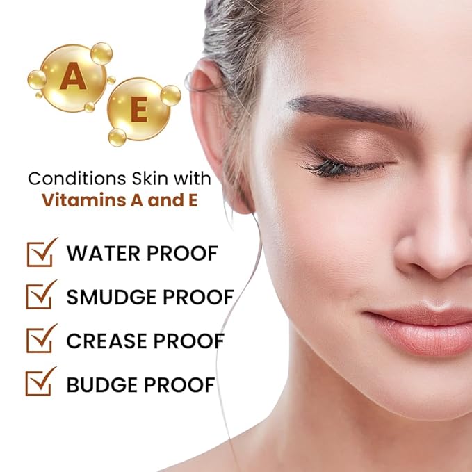Mommy Makeup Any Wear Creme Eyeshadow - Waterproof, Crease-Proof, Long Lasting, High Pigment, Oil-free - Cream to Powder for Eyes, Cheeks & Lips (Gilded Rose)