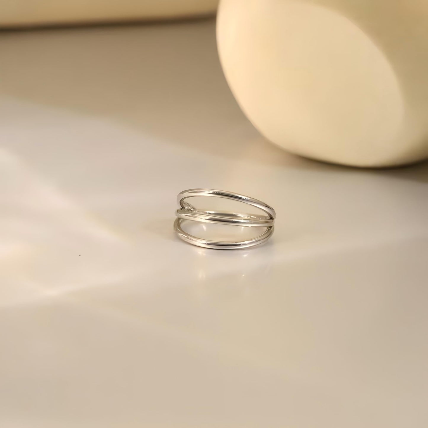 PEAKLINK 20G Triple Open Stacked Cartilage Conch Helix Earring Hoop 316L Surgical Steel Septum Nose Rings 10mm Lobe Earrings Uni