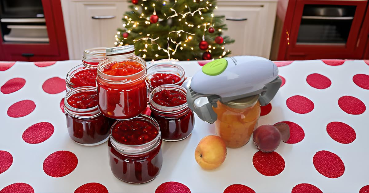 Sinmajor Electric Jar Opener, Jar opener, Automatic Jar Opener, Automatic Jar Opener for seniors with arthritis, fits almost all lid sizes, Not applicable to plastic jars(Only seller：Sinmajor)