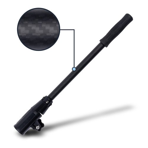 Newport Tiller Extension Handles - with Outboard Motors & Trolling Motors - Carbon Fiber Wrapped Composite Shaft - Available in 18", 24", and 32" Lengths - Ultimate Comfort & Control (32")