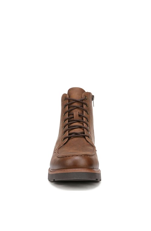 Dr. Scholl's Shoes Men's Manchester Lace Up Boot Mid Calf Boot Tan Smooth 8 M