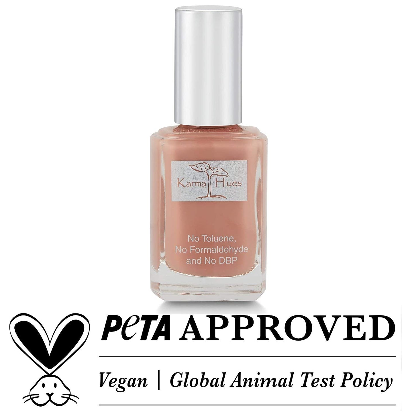 Karma Naturals Nail Polish - Non-Toxic, Vegan & Cruelty-Free (Ethel Lou, 0.43 fl oz)