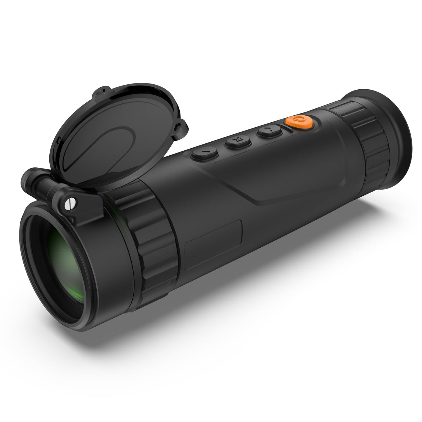 Night Vision Monocular 25mm 384x288 (50 Hz) Thermal Imaging Monoculars, 4X Digital Zoom, Detection 3620yd, 5 Mode, 7H+, No-Shutter Tech WiFi Heat Vision Infrared Imager for Hunting Camping
