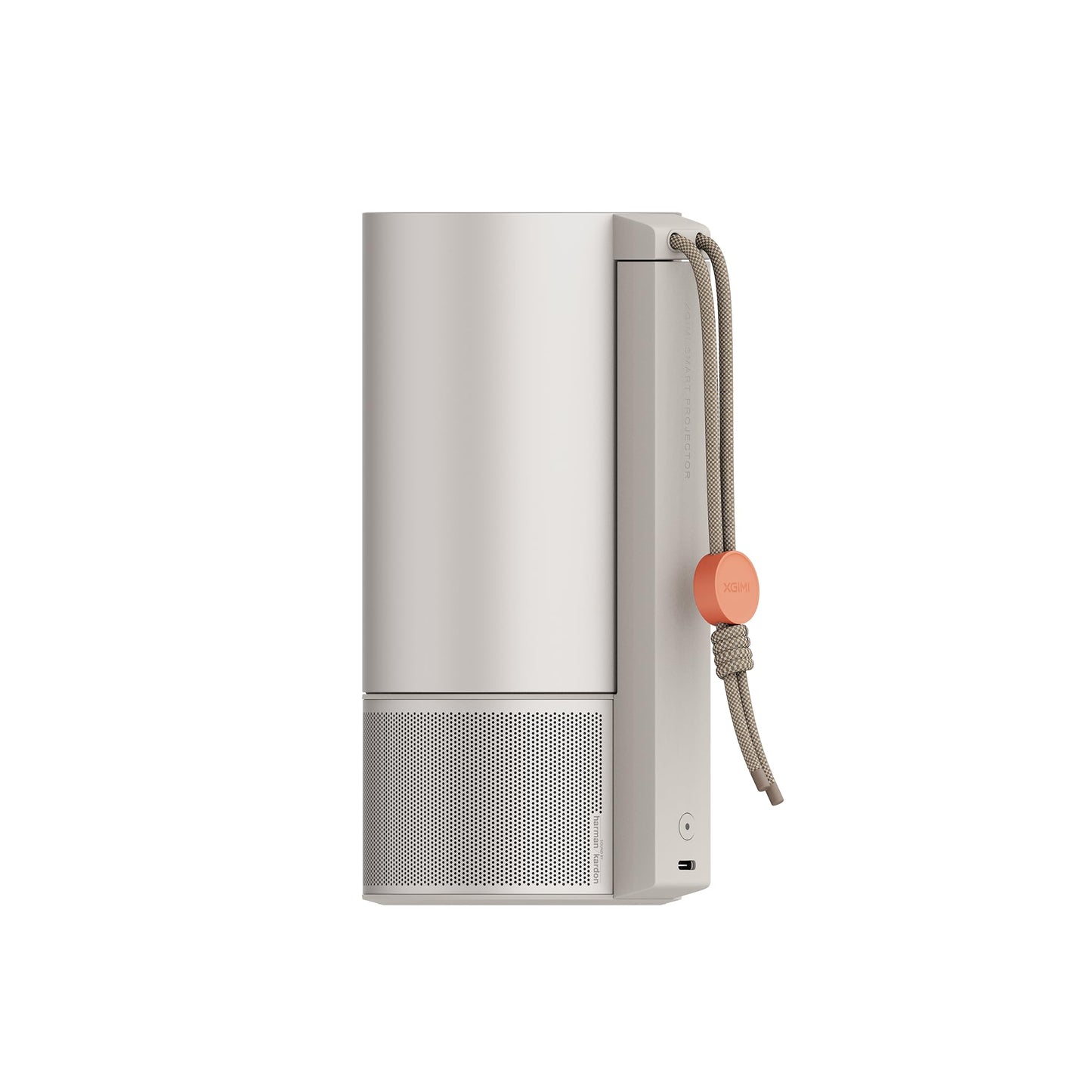 XGIMI MoGo 3 Pro NEW Outdoor Projector with PowerBase Stand, 2.5hrs Battery, Google TV with Licensed Netflix, Build-in Adjustable Stand, 450 ISO Lumens, ISA 2.0, 2 x 5W Harman Kardon