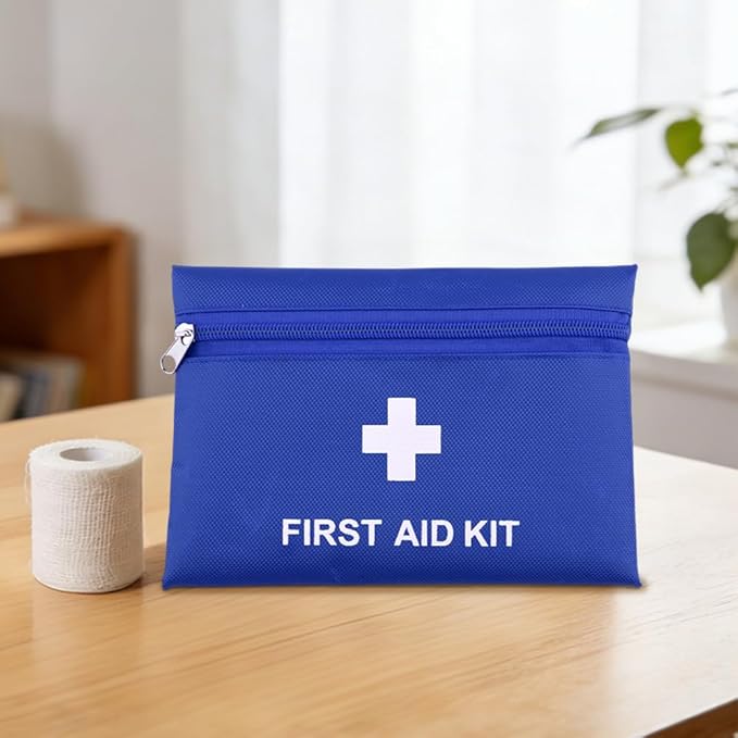 Mini First Aid Kit Bag Empty with Thoughtful Zipper Medical Bags Pouch for Sports Homes Camping Hiking Portable Medicine K...