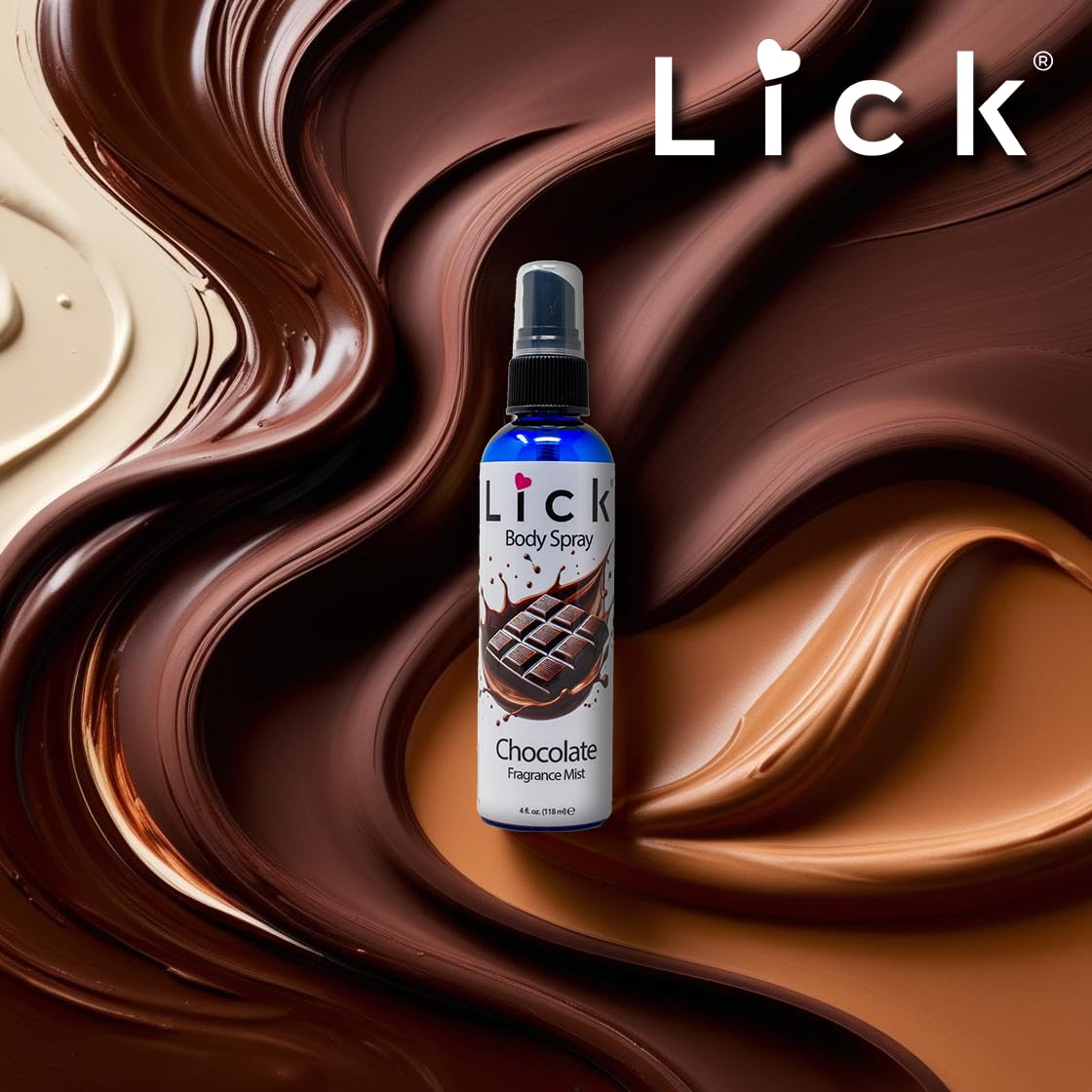 LICK Watermelon Scented Body Spray - Refreshing Summer Fruity Mist - 4 fl oz (117mL)