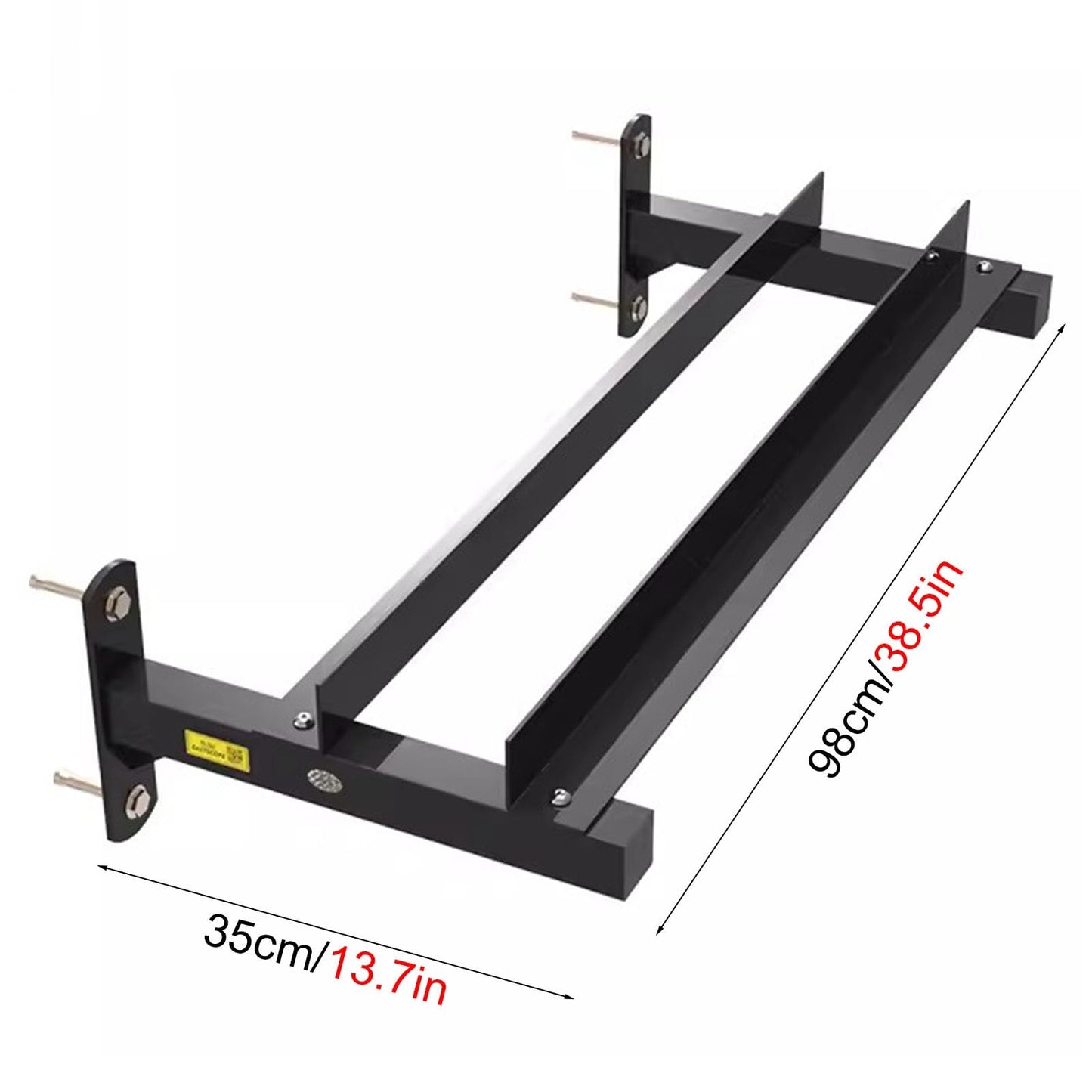UYCVT Adjustable Dumbbell Display Rack Only, Black Weight Storage Organizer Holder, Commercial Retail Store Fitness Room Studio Use