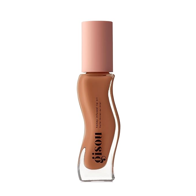 Gisou Honey Infused Lip Oil Fall Edition, Sticky Toffee, 0.27 Fl Oz