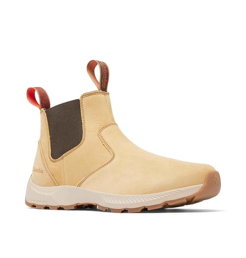 Columbia Men's Landroamer Scout Nubuck, Curry/Poppy Red, 10