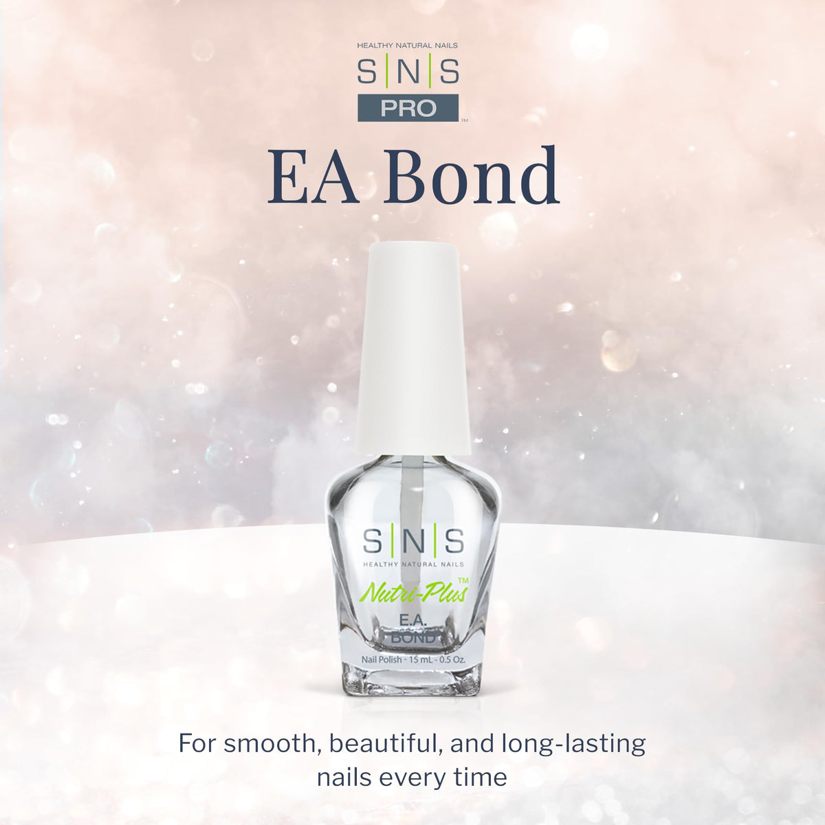 The SNS Specially Formulated Primer for Nail Dip Powder, EA Bond - Improves adhesion of Dip Powder Manicures for Oily Nail Beds