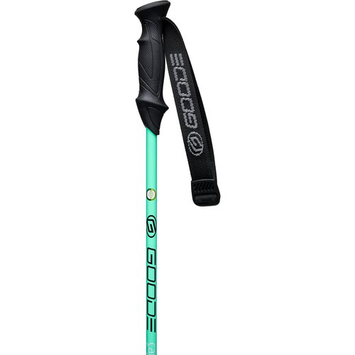 GOODE Carbon Neutral Ski Poles – Ultra-Lightweight & Durable Eco-Friendly Composite – High-Performance Shock Absorbing Downhill Ski Poles for Men & Women – 44"/110cm – Sea Foam Green – Pair