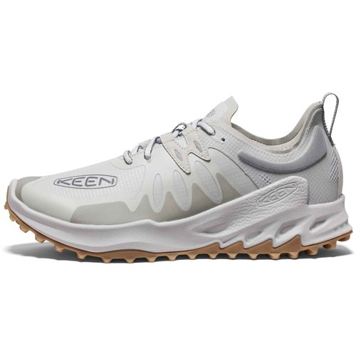 KEEN Men's Zionic Low Height Breathable All Terrain Hiking Shoes, Vapor/Alloy, 7.5