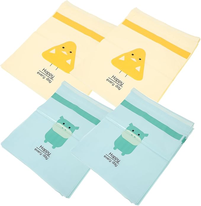 VILLCASE 30pcs Self-adhesive Disposable Trash Bags for Car Kitchen Office Leak-resistant Garbage Pouches with Strong Adhesive Convenient Auto and Home Waste Storage