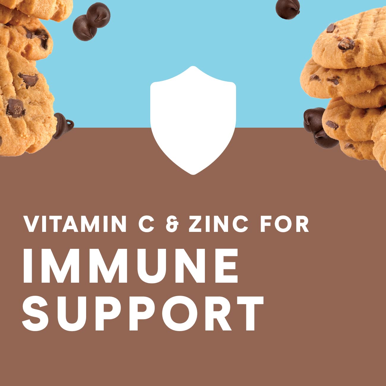 ZonePerfect Protein Bars | 11g Protein | 16 Vitamins & Minerals | Nutritious Snack Bar | Peanut Butter Chocolate Chip Cookie Dough | 20 Count, Pack of 4