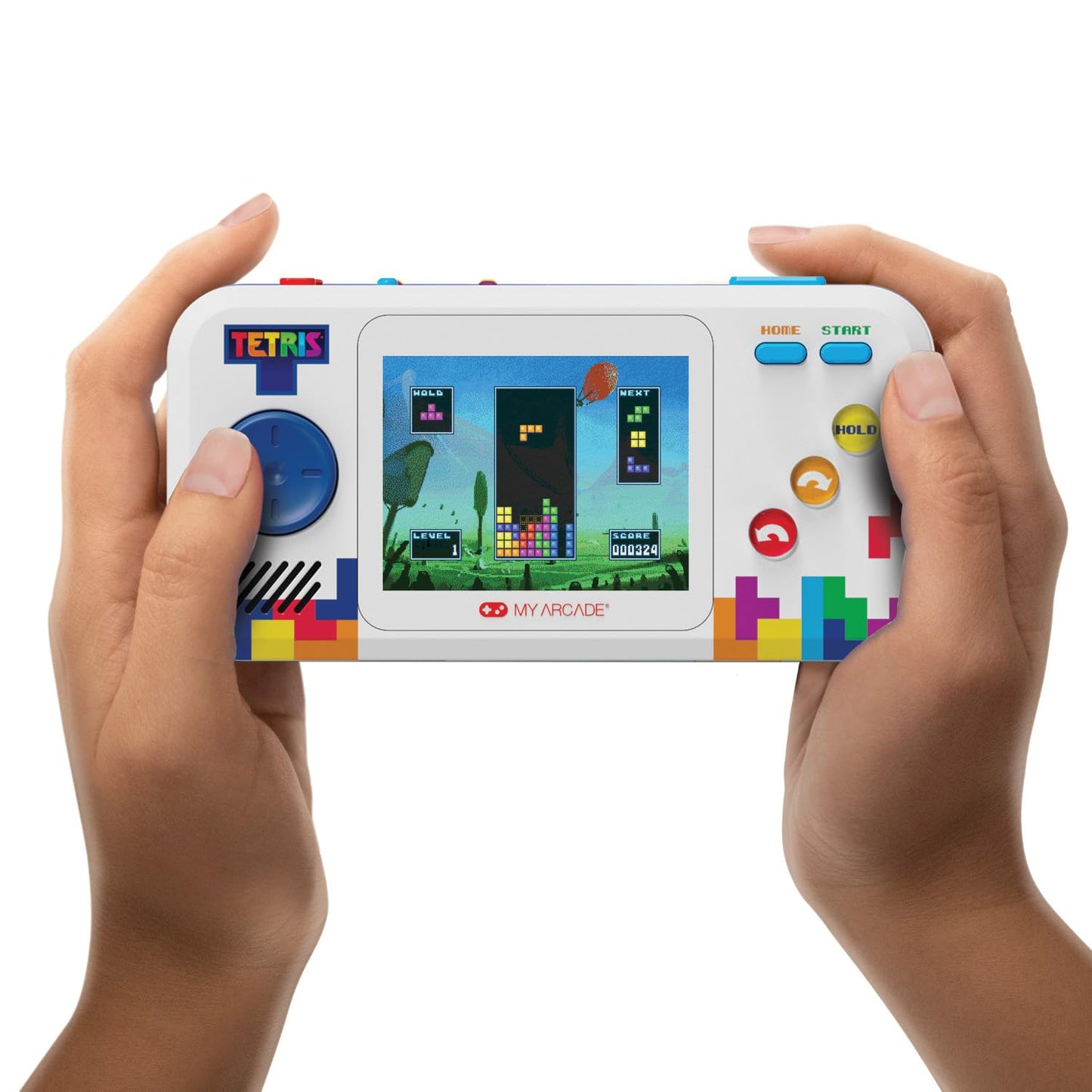 My Arcade Tetris Pocket Player Pro: Portable Game System  2.75 Full Color Display-New