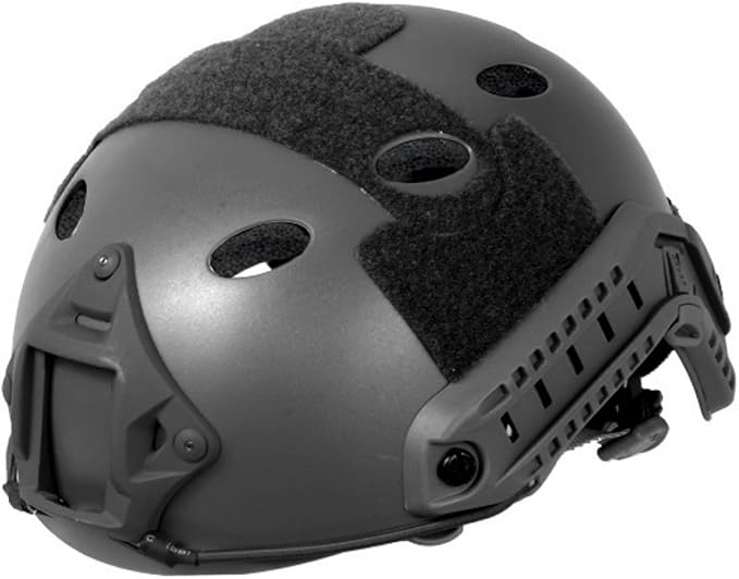 Lancer Tactical Fast Helmet - PJ Type Multifunctional Protective NVG Mount for Airsoft, Paintball, Military, Sports, Hunti...