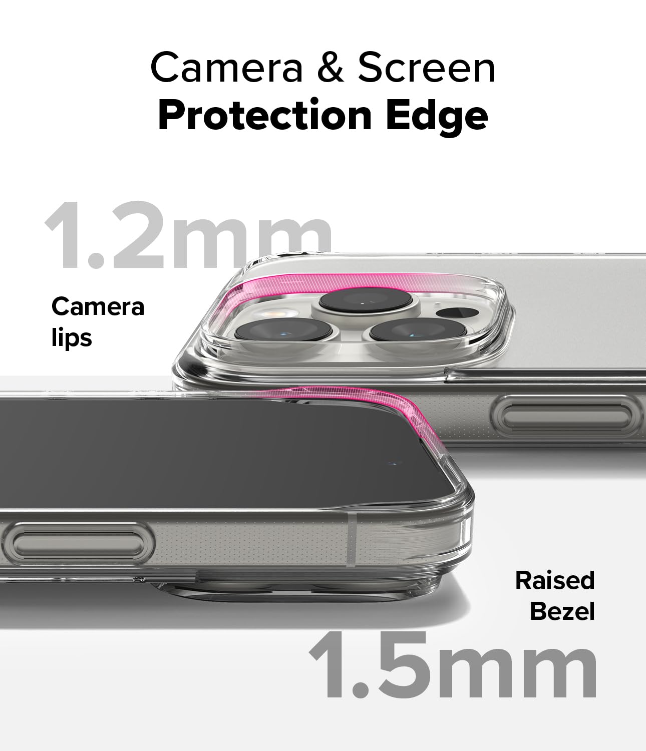 Ringke Fusion [Oil & Dirt Resistant] Compatible With Iphone 16 Pro Case, Uv Coating For Scratch & Discoloration Resistant, Shock