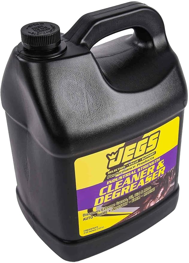 JEGS 72336 Industrial Strength Cleaner & Degreaser 2 Gallons Concentrated Dissol