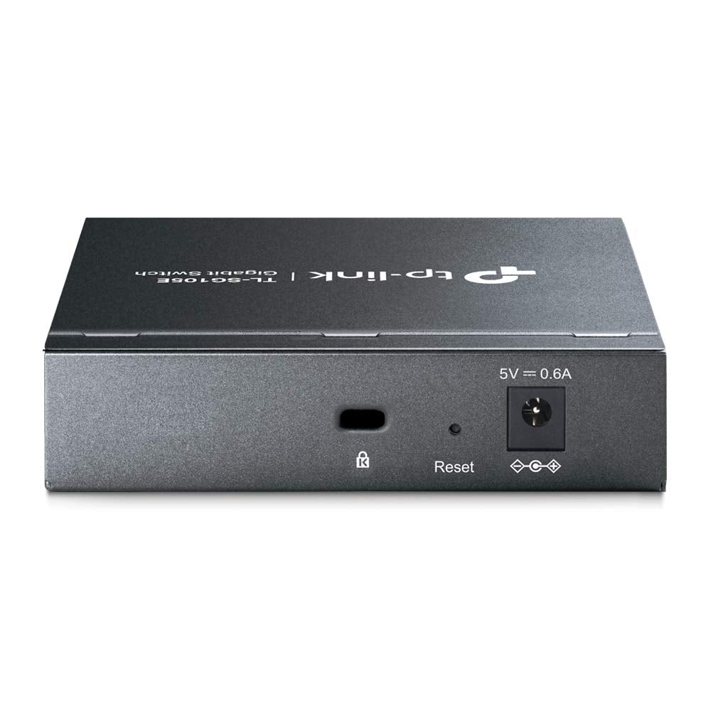 Tp-Link 5-Port Gigabit Ethernet Easy Smart Switch| Plug And Play | Desktop | Sturdy Metal W/Shielded Ports | Limited Lifetime Re