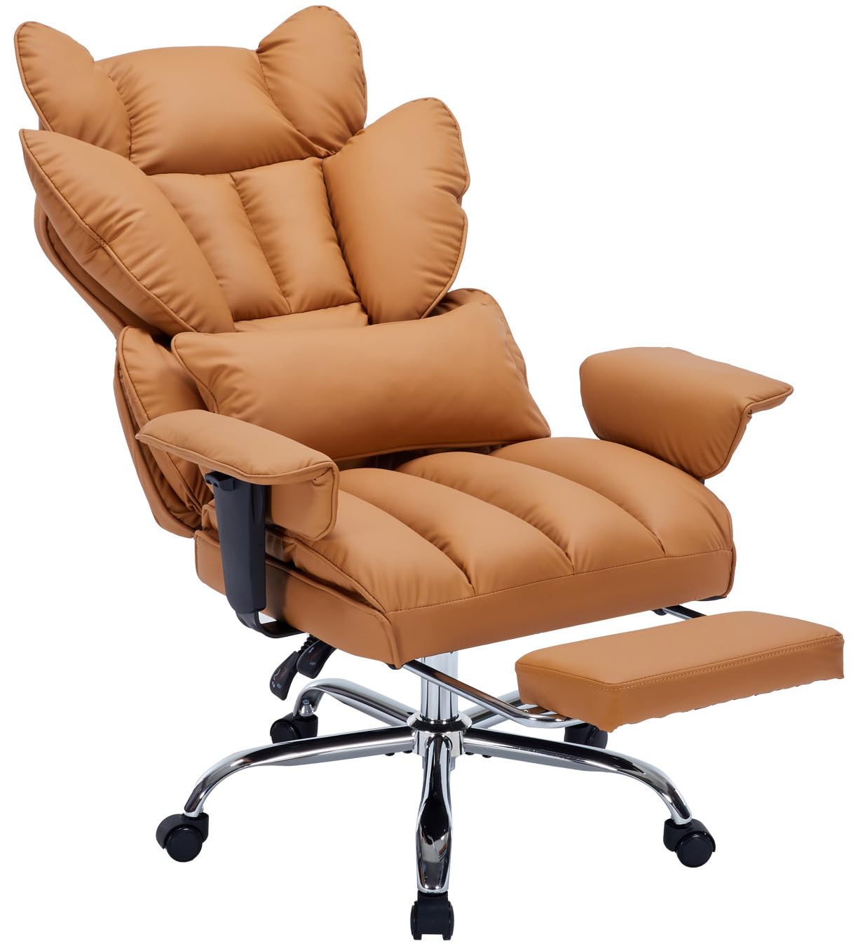 GarveeHome SP-VC-Big and Tall Office Chair-Brown