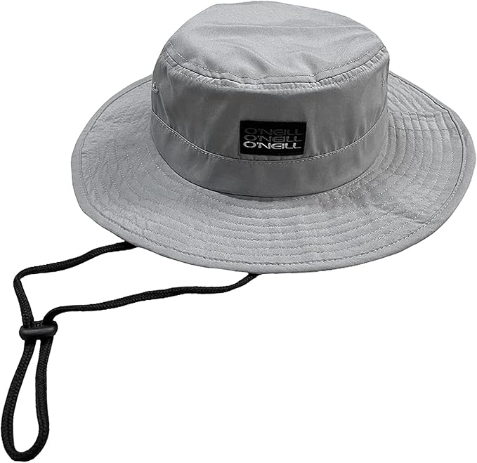 O'NEILL Men's Wetlands Wide Brim Bucket Hat - Bushmaster Hats for Men - Comfortable Fishing Hat or Beach Hat with Drawcord