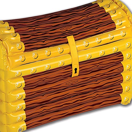 Beistle Inflatable Treasure Chest Cooler Party Accessory Pack of 2
