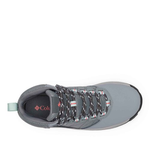 Columbia Womens Transverse Waterproof Hiking Boot, Titanium Grey Steel/Juicy, 10 Wide