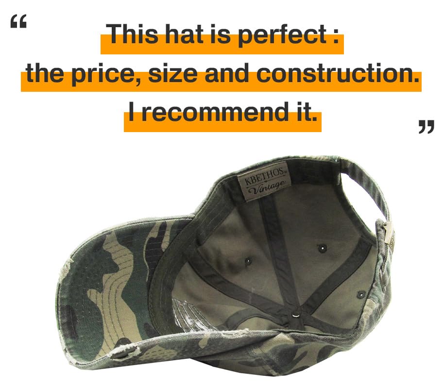 KBETHOSA Flag USA America Military Thin Blue Line Thin Red Line Vintage Distressed Baseball Cap Dad Hat Unisex Adjustable