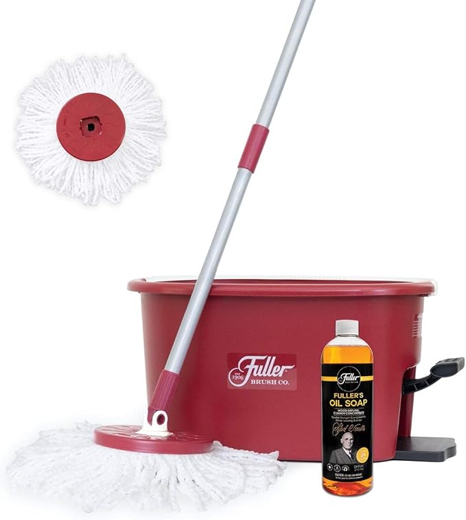 Spin Mop + Oil Soap