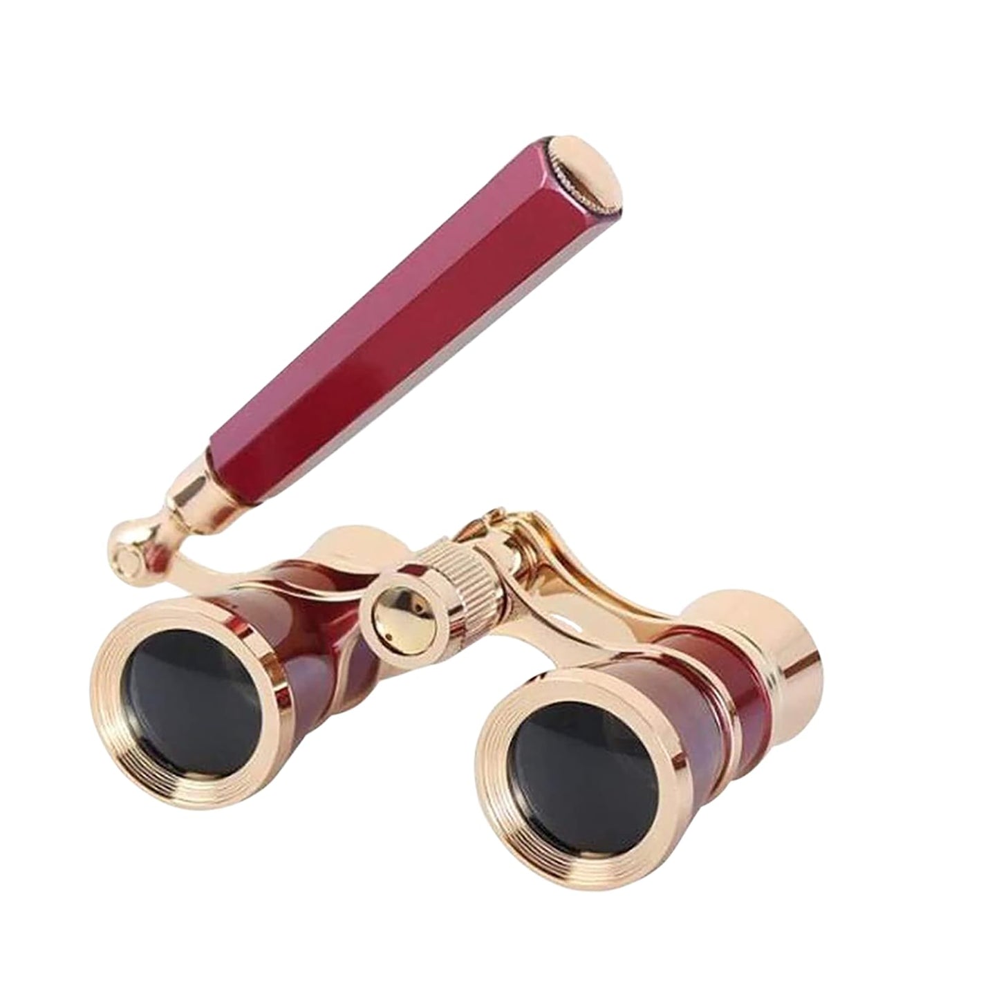 AouloveS Opera Glasses Binoculars 3 X 25 Compact and Lightweight with Built-in Foldable Theater Glasses, Adjustable Handle for A