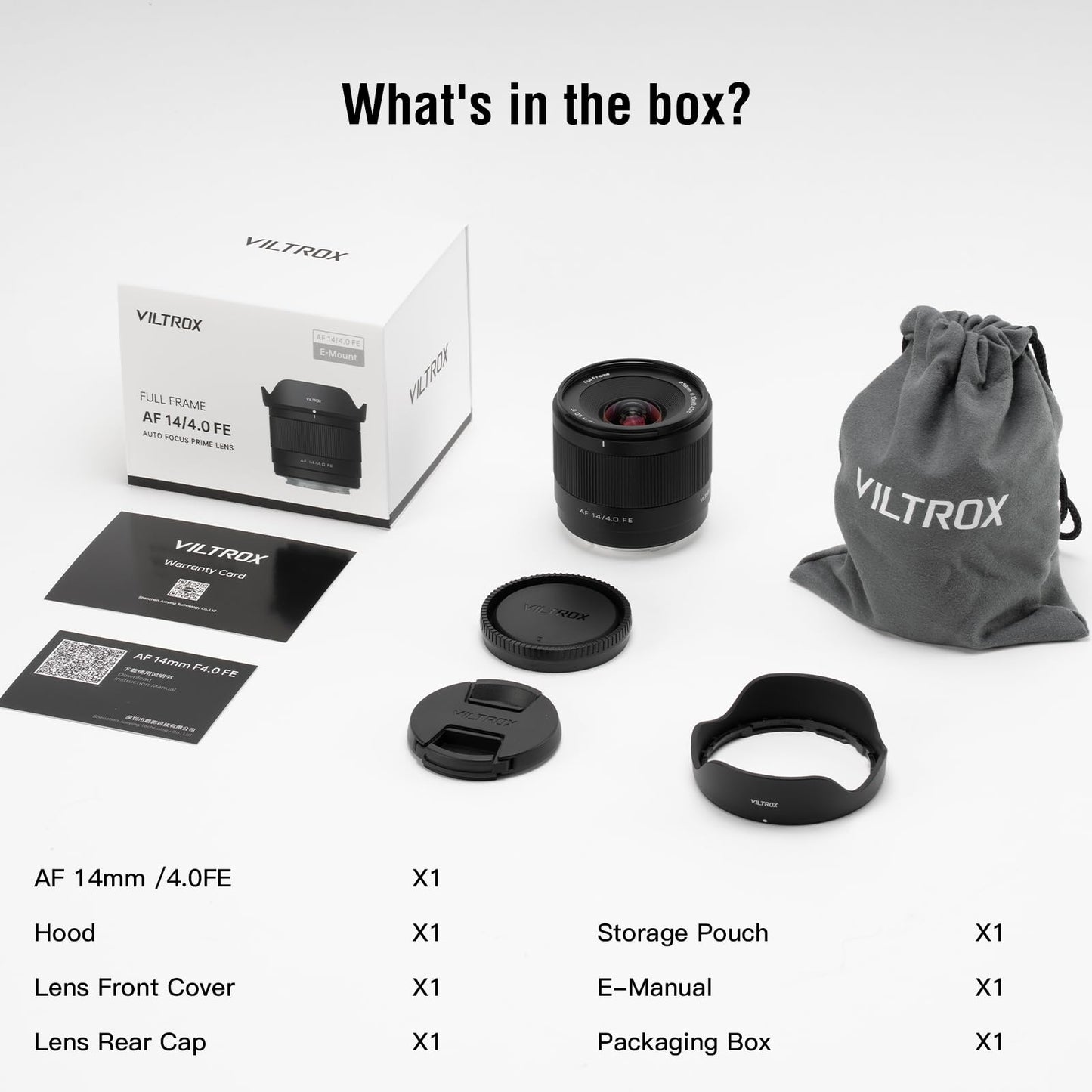 VILTROX AF 14mm F4.0 Air FE-Mount Full-Frame Lens, Ultra-Wide STM Mirrorless Camera Lenses for Sony A7V A7CII A7IV A7III for Vast Skies, Cities & Architecture Photography
