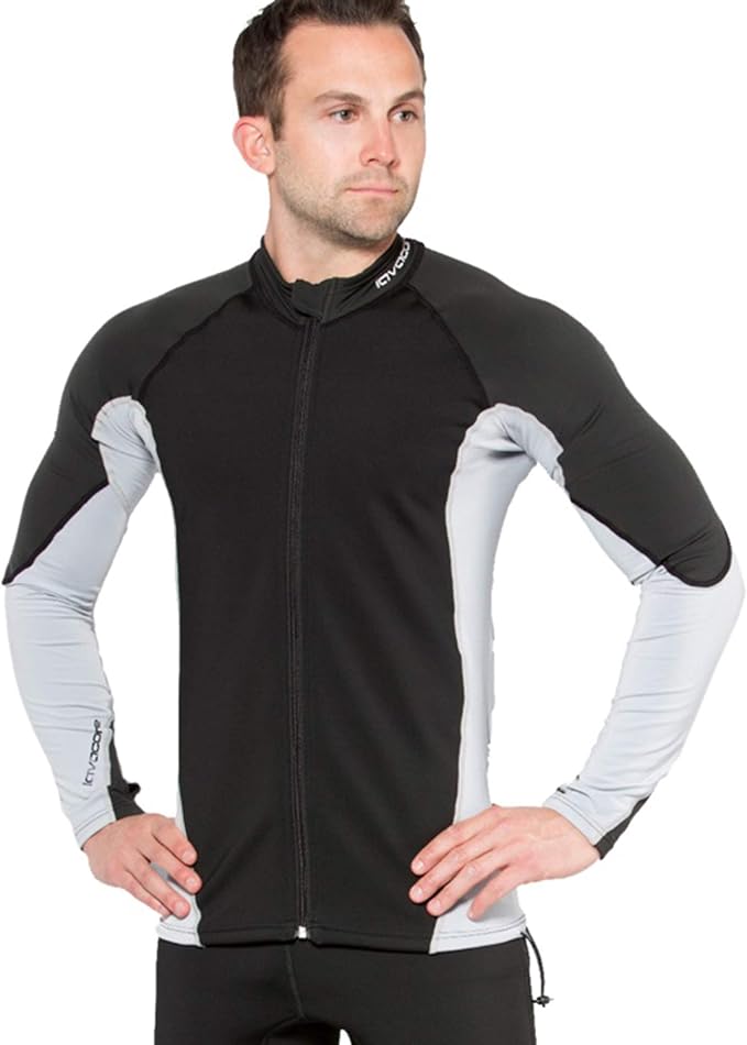 New Men's LavaCore Elite Stand Up Paddleboard (SUP) Jacket - Grey (Size Medium-Large) for Scuba Diving, Surfing, Kayaking,...