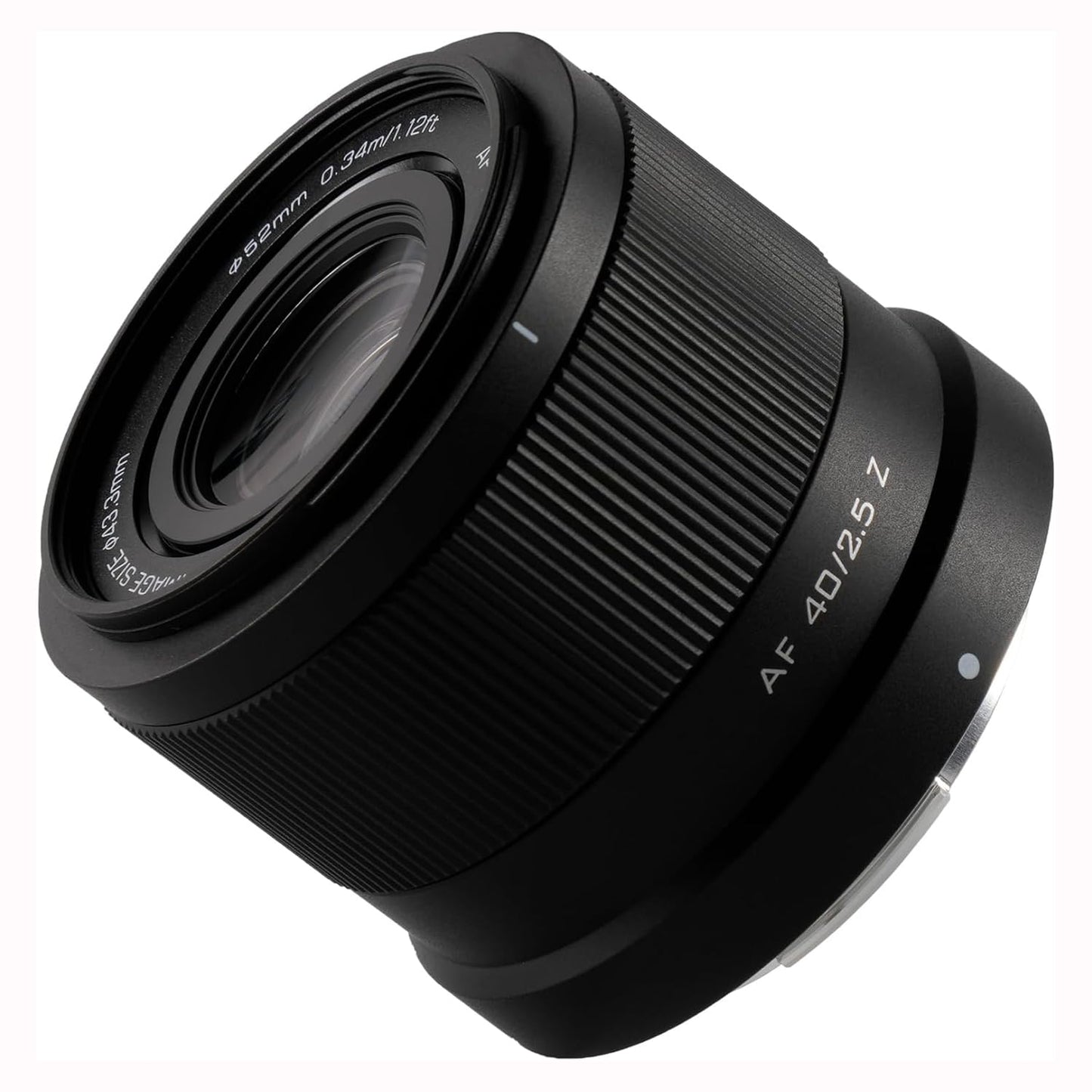 VILTROX AF 40mm F2.5 f/2.5 Z Mount Lens for Nikon Mirrorless Cameras,Full Frame Auto Focus Lens for Zf Z5 Z50 Z6 Z6II Z7II Z8 Z9 ZFC Z30 Z9 Z8