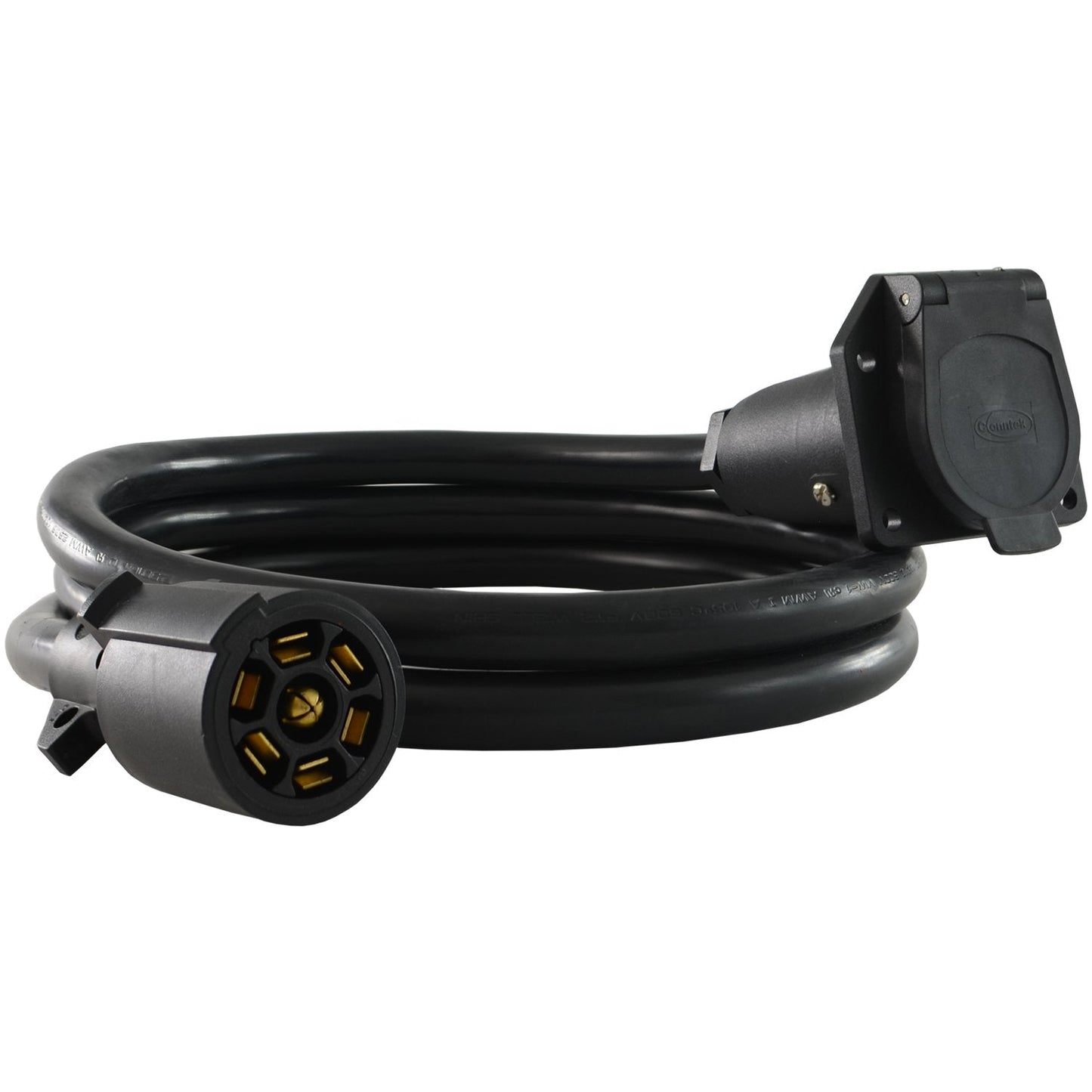 Conntek 10110-096Ex 7-Way Inline Trailer Extension Cord (8 Feet)