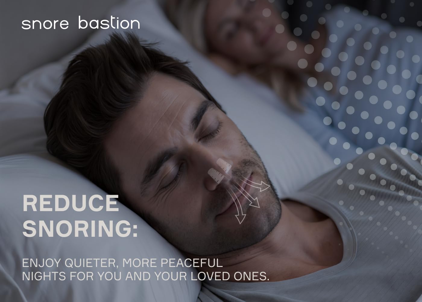 Snore Bastion Nasal Dilators for Sleeping - 4 of X-Large ONLY (XL) Soft Silicone Nasal Cones - Nostril Opener - Nasal Expander for Breathing - Nose Vents - Anti Snoring Devices