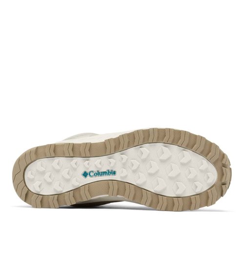 Columbia Women's Trailstorm Ascend Mid Waterproof, Canvas Tan/River Blue, 6.5