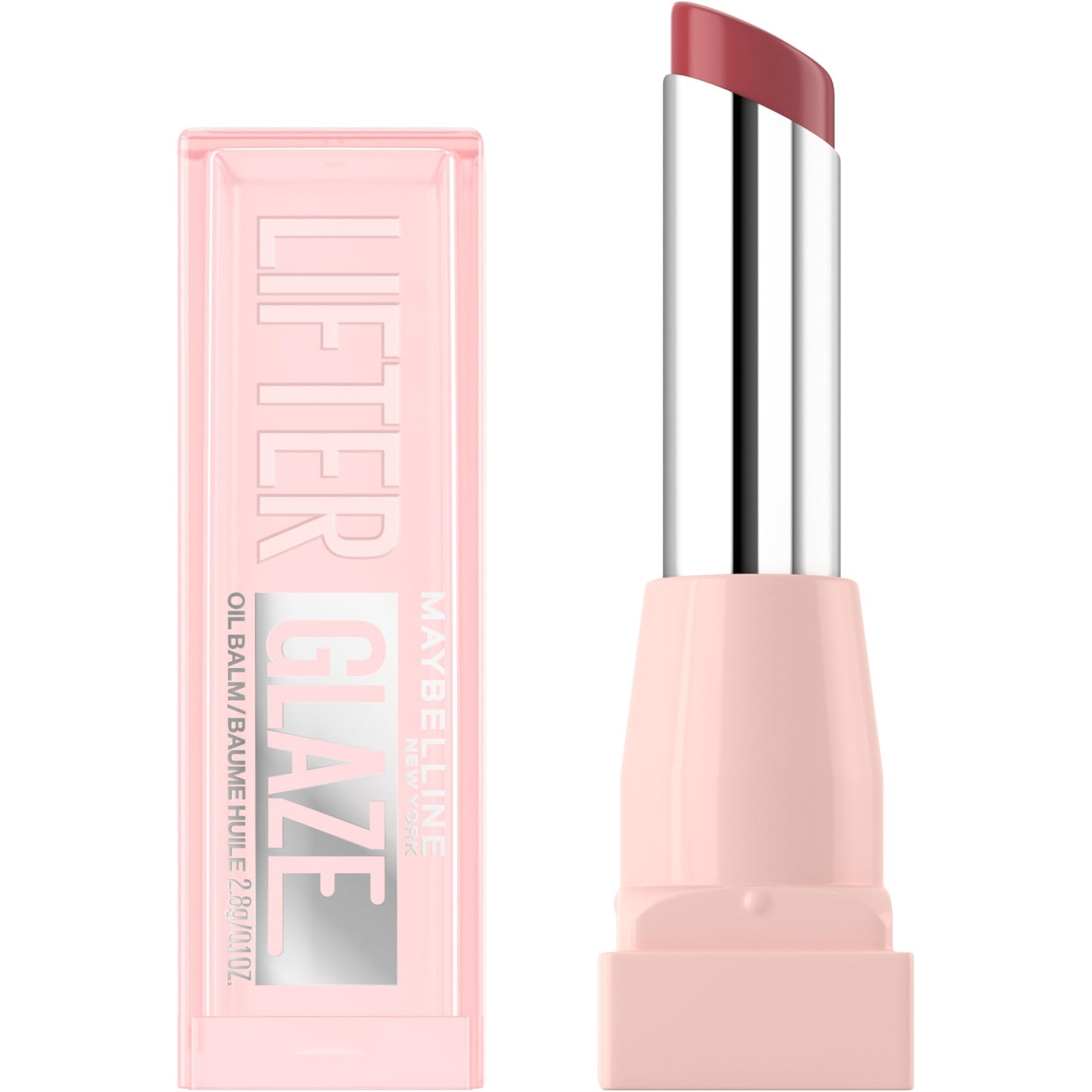 MAYBELLINE Lifter Glaze Oil Balm with Hyaluronic Acid and Hydrating Oil Blend, Lip Balm with 24HRs of Smooth, Moisturizing Shine
