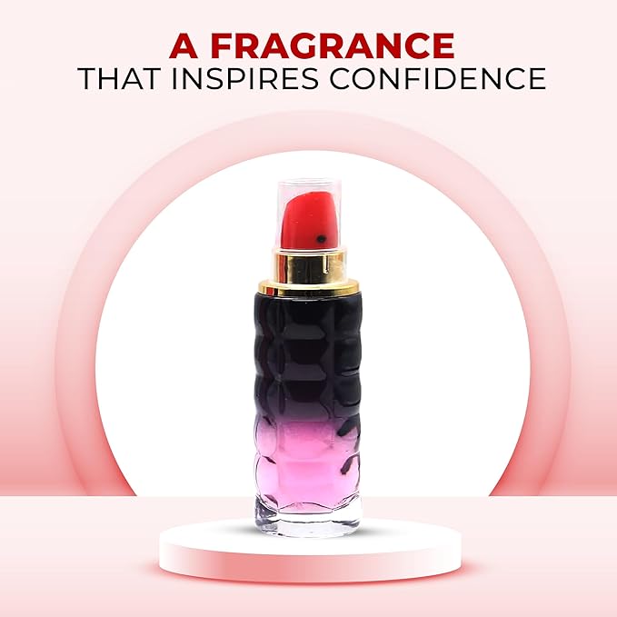 4-Piece Women's Perfume Set with 10ml Rollerball, EDP Collection, Variety of Fragrances,Long Lasting Fragrance (Catherine/Kiss Me/Gorgeous Flower/COOL GIRL-Pink)