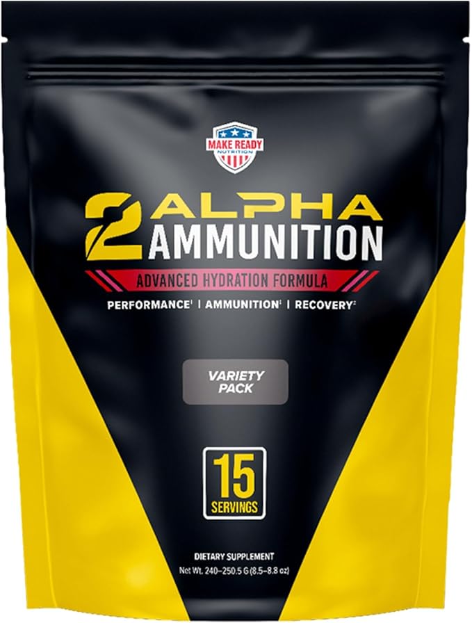 MAKE READY NUTRITION - 2Alpha Ammunition Variety - 15 Servings Stick Pack