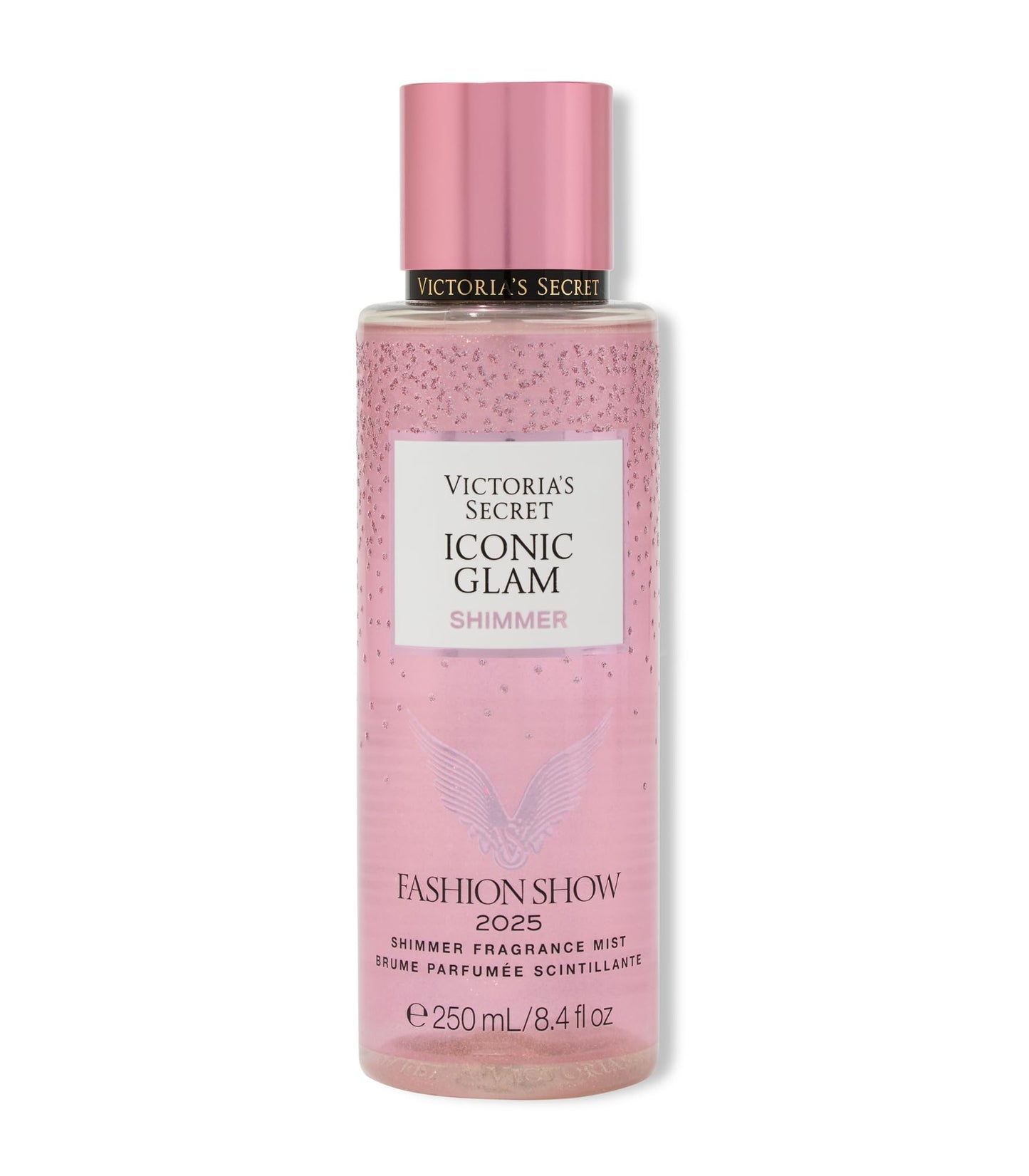 Victoria's Secret Fashion Show Iconic Glam Shimmer Fragrance Mist, Body Spray for Women (8.4 oz)