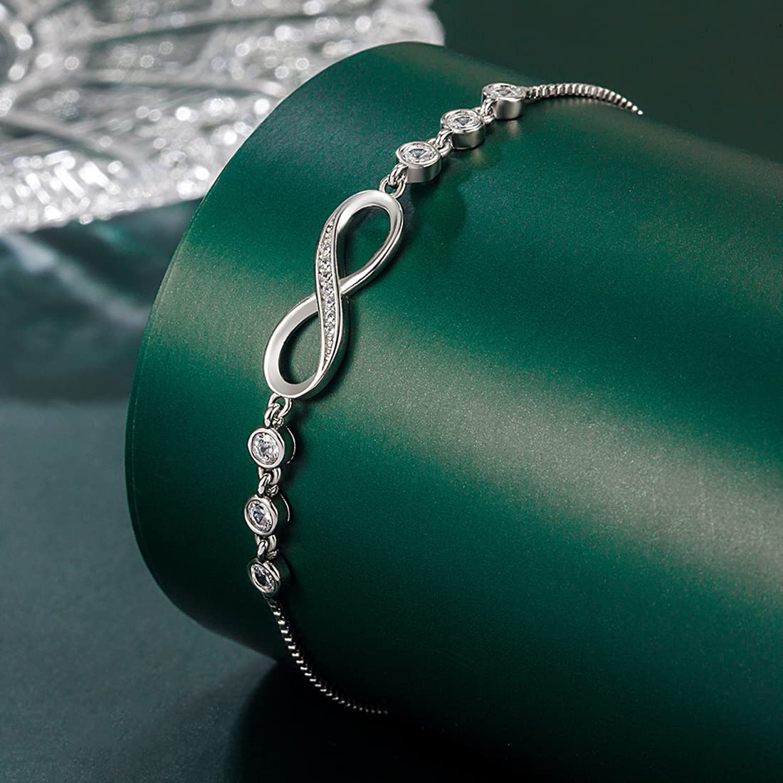 To My Granddaughter Bracelet From Grandma Grandmother or Grandpa Grandfather With Heartfelt Message & Box, Jewelry Gift For Granddaughter From Grandparents On Graduation, Birthday, Wedding, Christmas