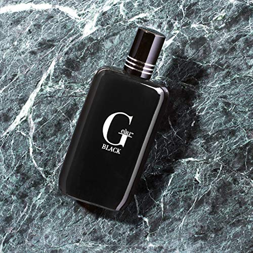 PB ParfumsBelcam G eàu Black Eau De Toilette Spray for Men – 100 mL Affordable, Long-Lasting Fresh Aquatic Fragrance & Spicy Aquatic Scent with Sandalwood & Patchouli for Day & Night Use