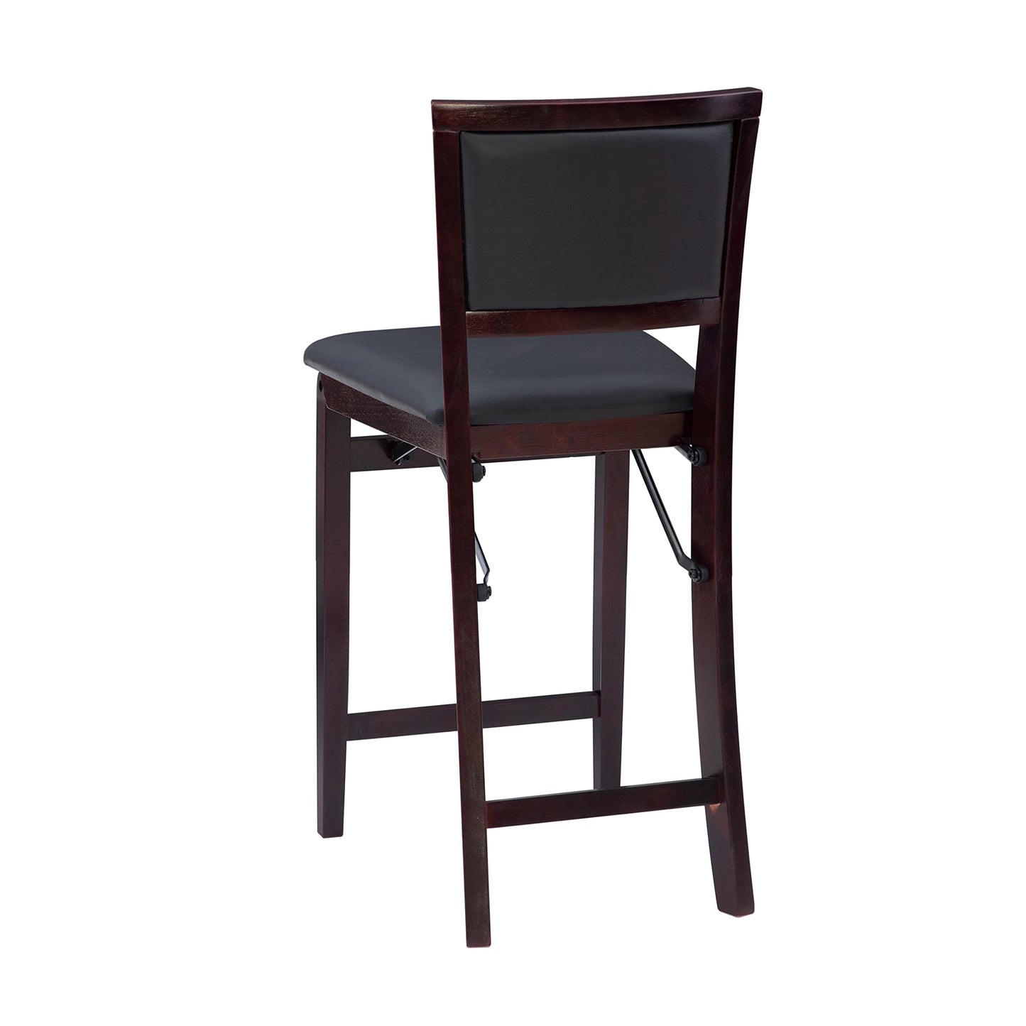 Linon Home Decor Keira Pad Back Folding Counter Stool, 24-Inch