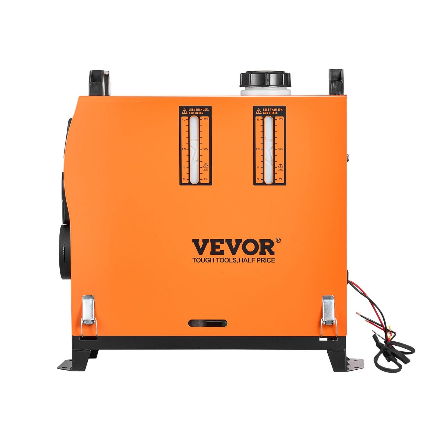 VEVOR 8KW Diesel Heater All in One, DC12-24V, Fast Heating Diesel Air Heater with Remote Control and Color Digital Display, Low Noise, Voice Announcement, for RV, Truck, Camper, Van, Boat and Trailer