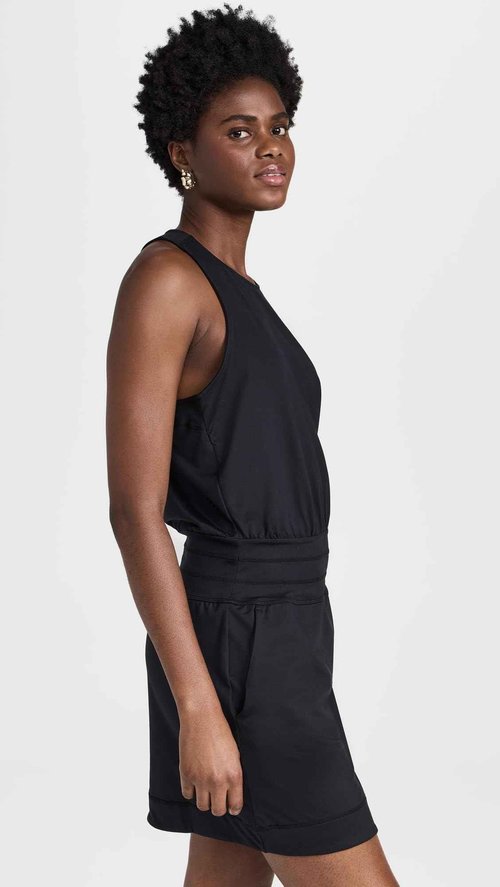 Sweaty Betty Women's Gaia Yoga Dress, Black, Small
