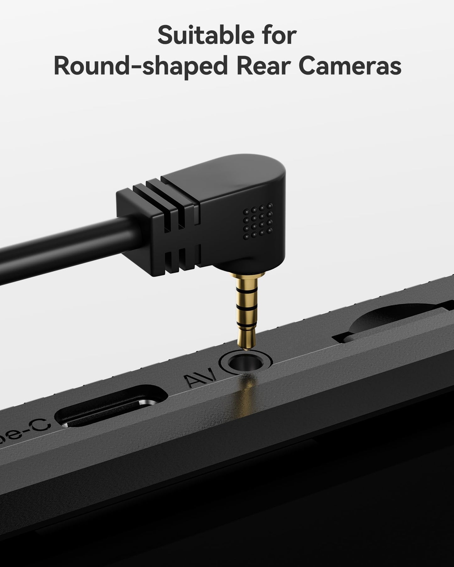 Wolfbox 50 Feet Rear Camera Longer Replacement Cable For I17 / I07 / G840S / G840H / G900 / G930 / G850 / G850Pro / G900Pro Vers