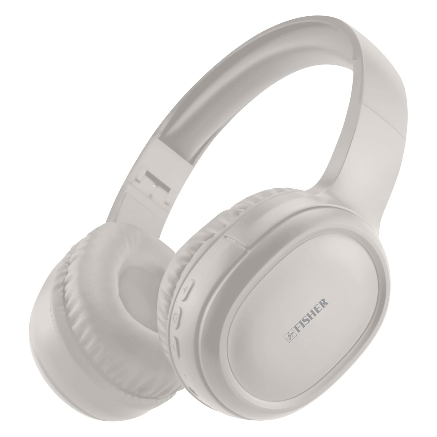 Fisher Active Noise Cancelling Headphones, Over Ear Wireless Bluetooth 5.3 w Microphone, Lightweight Comfortable Headset for Home Travel, 16H Playtime, Rechargeable, Hi-Res Sound Audio, Deep Bass